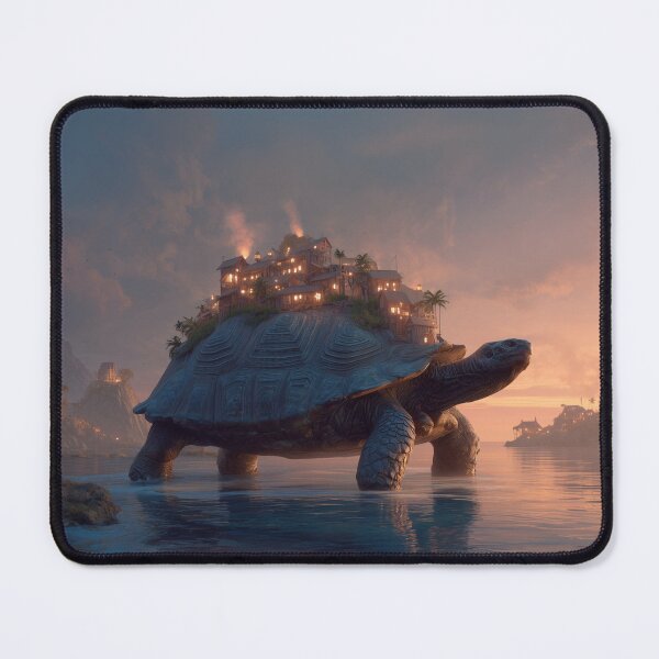 Item preview, Giant Turtle Carrying a Village designed and sold by Rtymer.