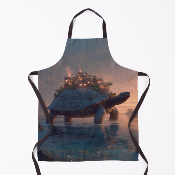 Item preview, Giant Turtle Carrying a Village designed and sold by Rtymer.