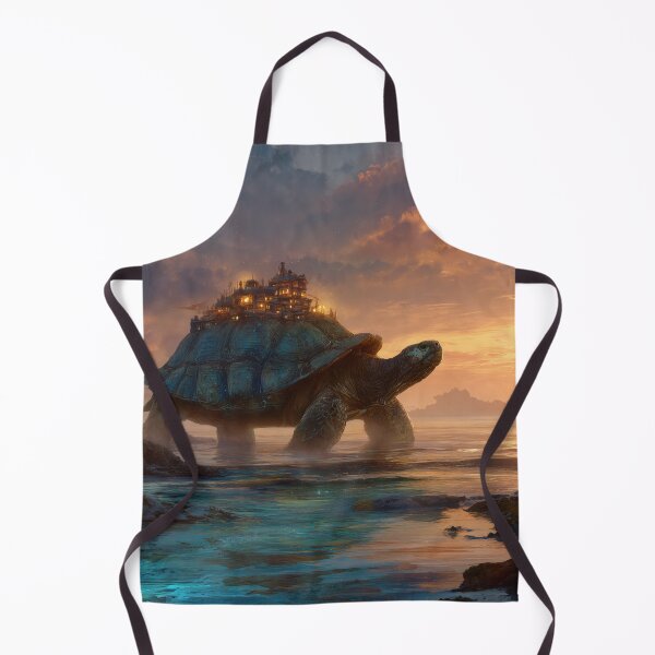 Item preview, Giant Turtle Carrying a Village designed and sold by Rtymer.