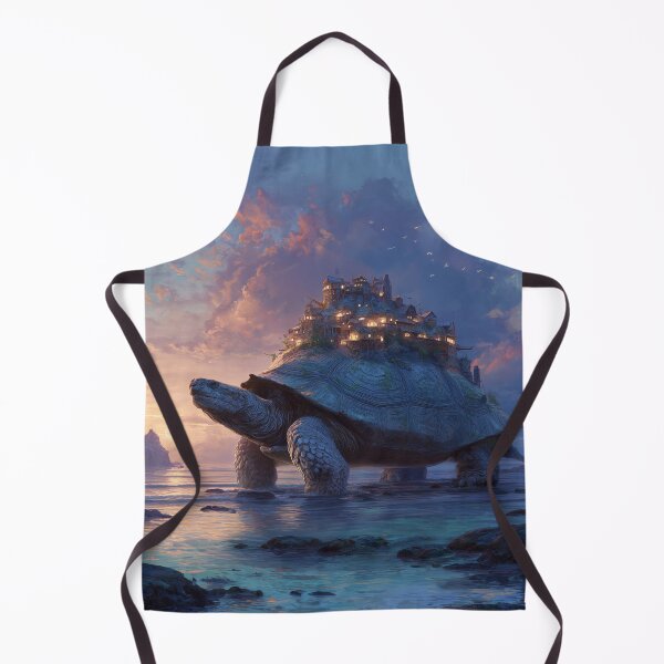 Item preview, Giant Turtle Carrying a Village designed and sold by Rtymer.