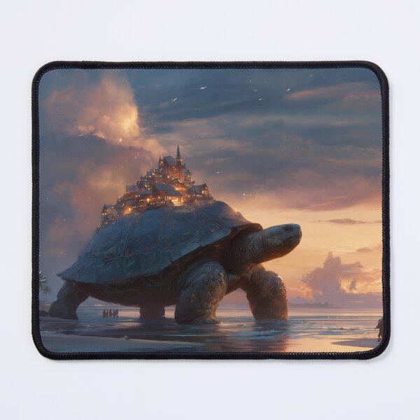 Item preview, Giant Turtle Carrying a Village designed and sold by Rtymer.