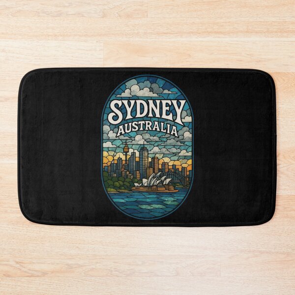 Item preview, Sydney Australia Stained Glass Travel designed and sold by TomFrontierArt.