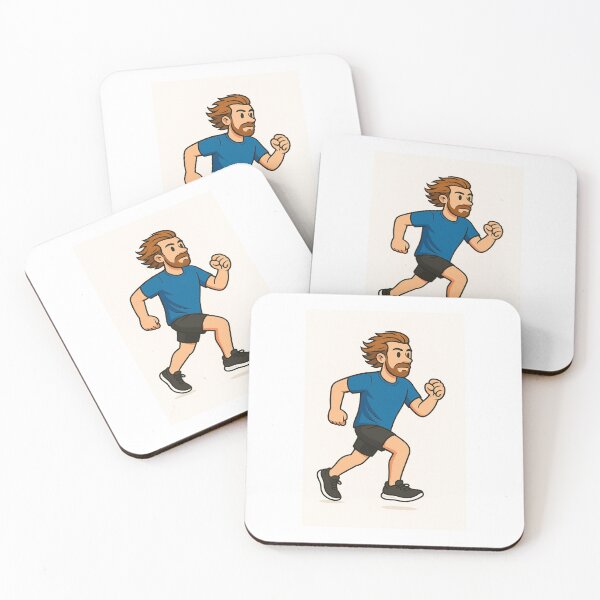 Item preview, A guy running with his hair blowing in the wind designed and sold by Neat art at 7000ft.