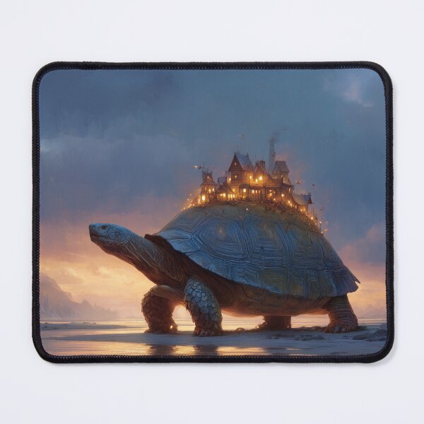 Item preview, Giant Turtle Carrying a Village designed and sold by Rtymer.