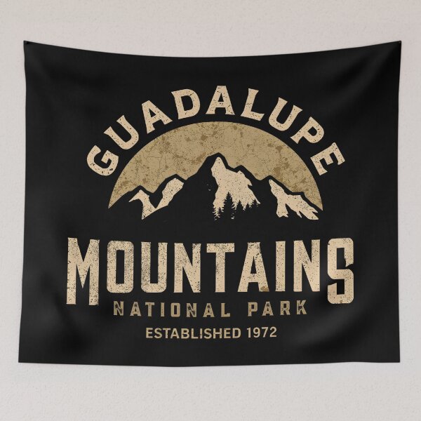 Item preview, Guadalupe Mountains National Park - Texas  designed and sold by GoodOldVintage.
