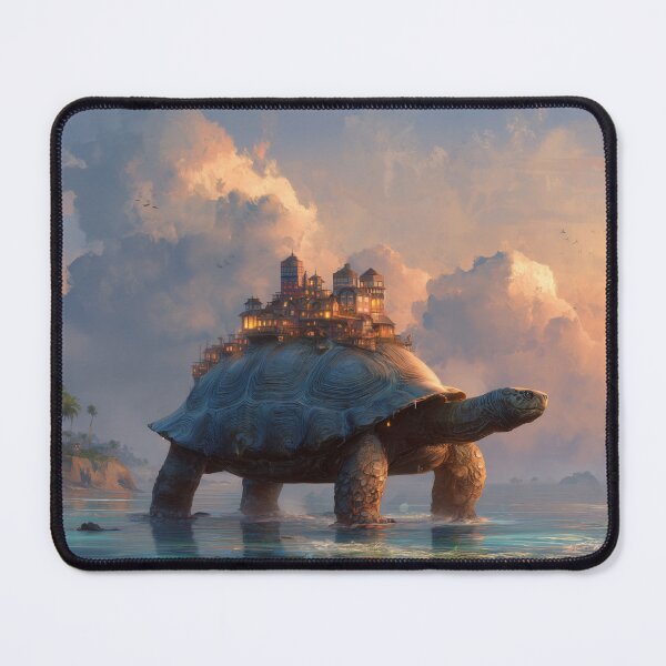 Item preview, Giant Turtle Carrying a Village designed and sold by Rtymer.