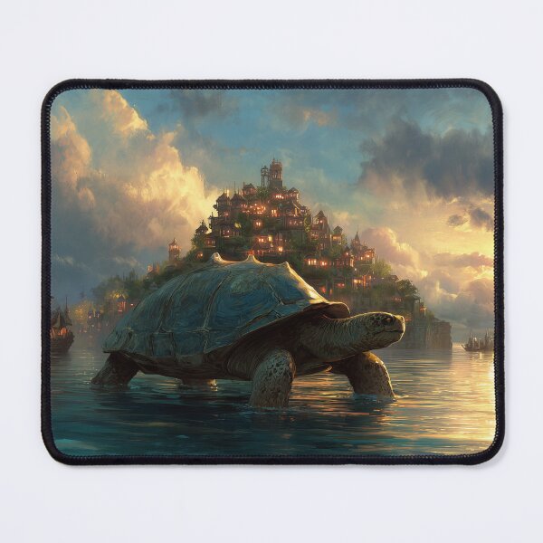 Item preview, Giant Turtle Carrying a Village designed and sold by Rtymer.