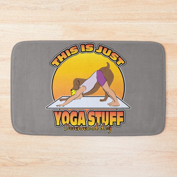 Item preview, THIS IS JUST YOGA STUFF DOWNWARD DOG designed and sold by knight studio 77.