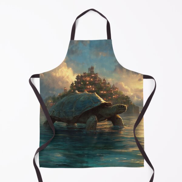 Item preview, Giant Turtle Carrying a Village designed and sold by Rtymer.
