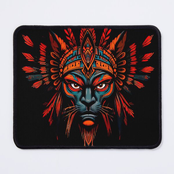 Item preview, Moche Warrior Mask – Ancient Peruvian Civilization Art designed and sold by LimaArtLab.