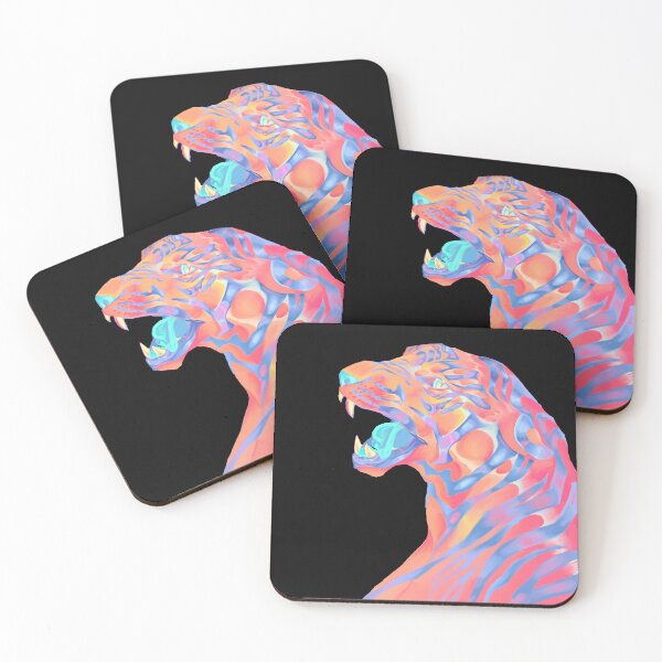 Item preview, Colourful digital tiger designed and sold by NoLife Artist.
