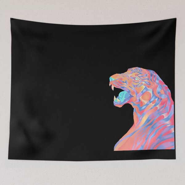 Item preview, Colourful digital tiger designed and sold by NoLife Artist.