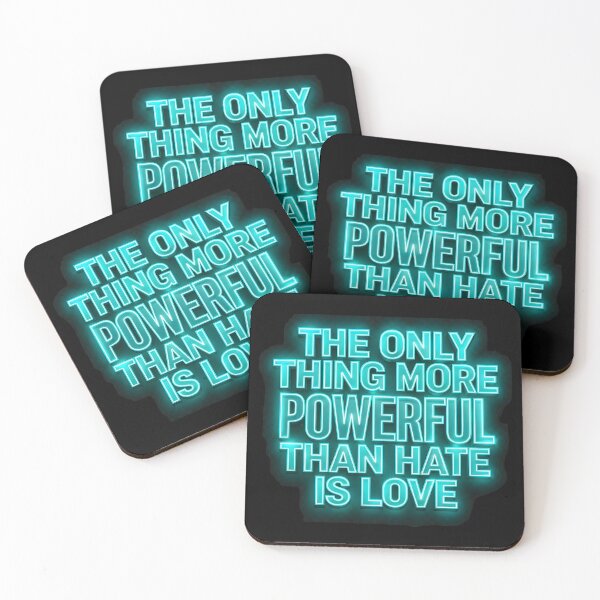Item preview, The Only Thing More Powerful Than Hate Is Love  designed and sold by Uglyandcute.