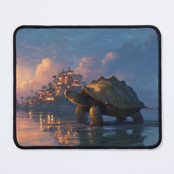 Item preview, Giant Turtle Carrying a Village designed and sold by Rtymer.