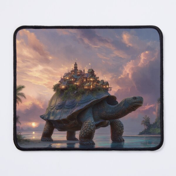 Item preview, Giant Turtle Carrying a Village designed and sold by Rtymer.