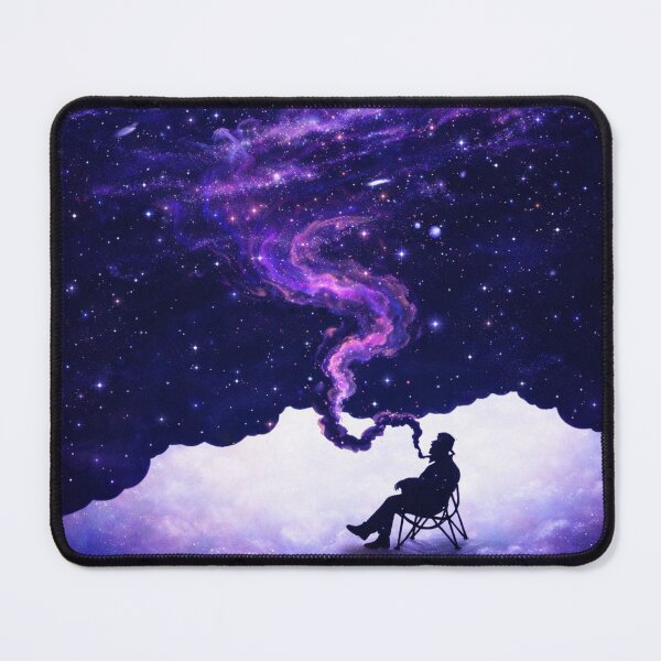 Item preview, Lost in Thought Cosmic Galaxy Dream designed and sold by AbstractAuraArt.