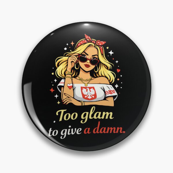 Item preview, Too Glam To Give A Damn designed and sold by storelibertys.