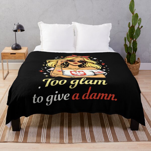 Item preview, Too Glam To Give A Damn designed and sold by storelibertys.