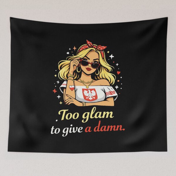 Item preview, Too Glam To Give A Damn designed and sold by storelibertys.