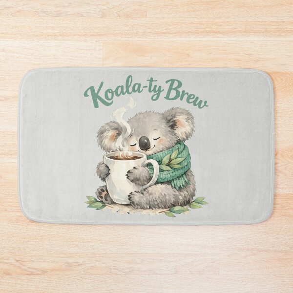 Item preview, Koala-ty Brew - Cozy Koala Pun designed and sold by DigitalGlade.
