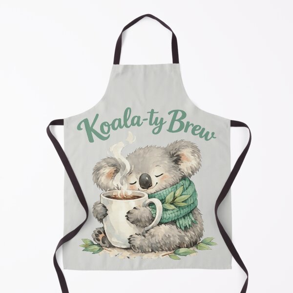 Item preview, Koala-ty Brew - Cozy Koala Pun designed and sold by DigitalGlade.