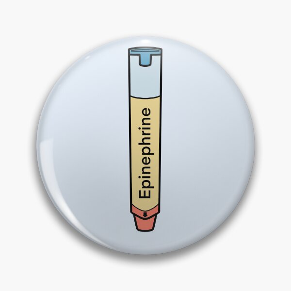 Item preview, Epinephrine Auto Injector Illustration designed and sold by Still Learning Days.