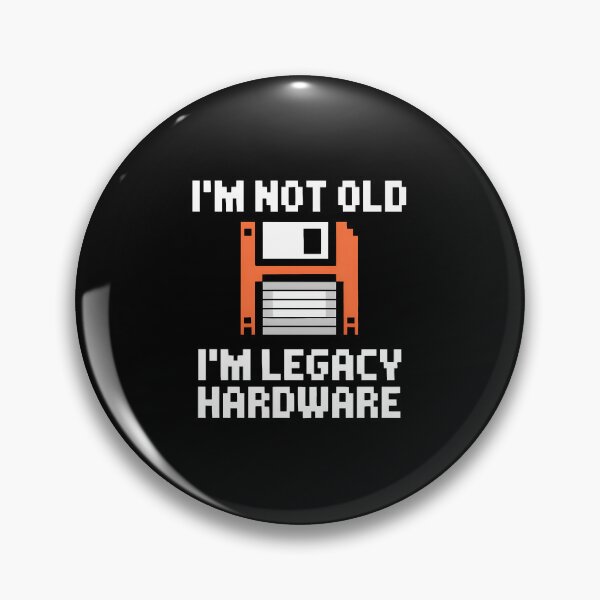 Artikelvorschau, Ich bin nicht alt, ich bin Legacy-Hardware – Lustige Retro-Technik entworfen und verkauft von MagicWander.