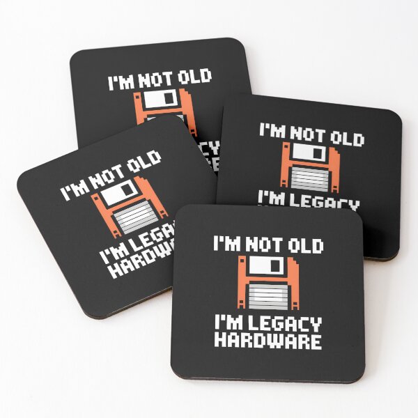 Item preview, I'm Not Old I'm Legacy Hardware Funny Retro Tech designed and sold by MagicWander.