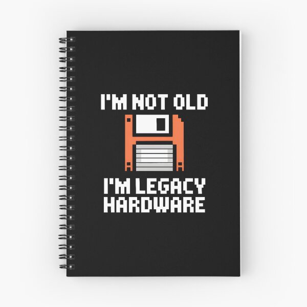 Item preview, I'm Not Old I'm Legacy Hardware Funny Retro Tech designed and sold by MagicWander.