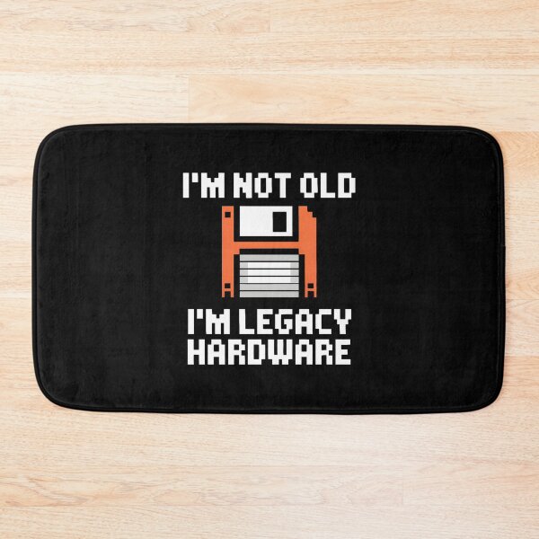 Item preview, I'm Not Old I'm Legacy Hardware Funny Retro Tech designed and sold by MagicWander.