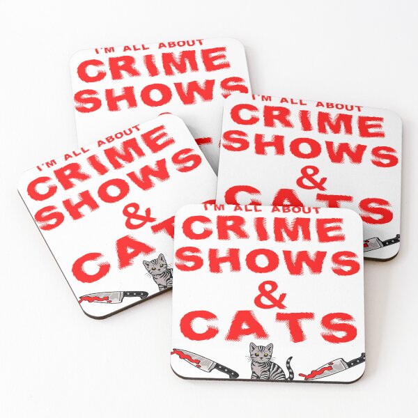 Item preview, Crime Scenes & Cats designed and sold by SerpentSkyArts.