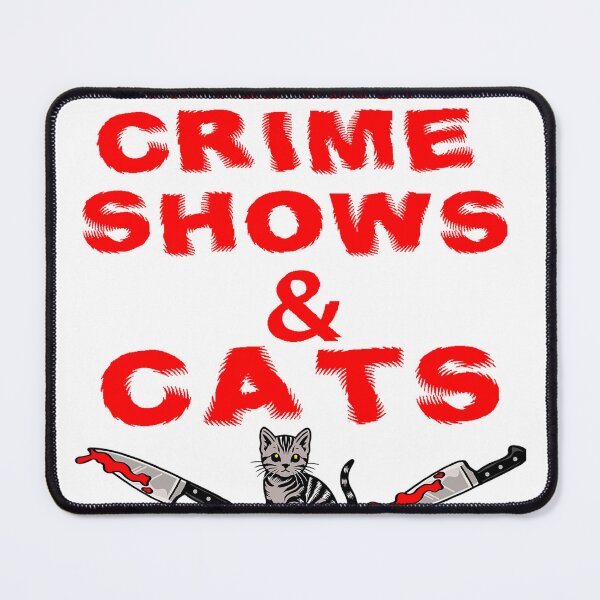 Item preview, Crime Scenes & Cats designed and sold by SerpentSkyArts.