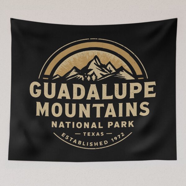 Item preview, Guadalupe Mountains National Park - Texas  designed and sold by GoodOldVintage.