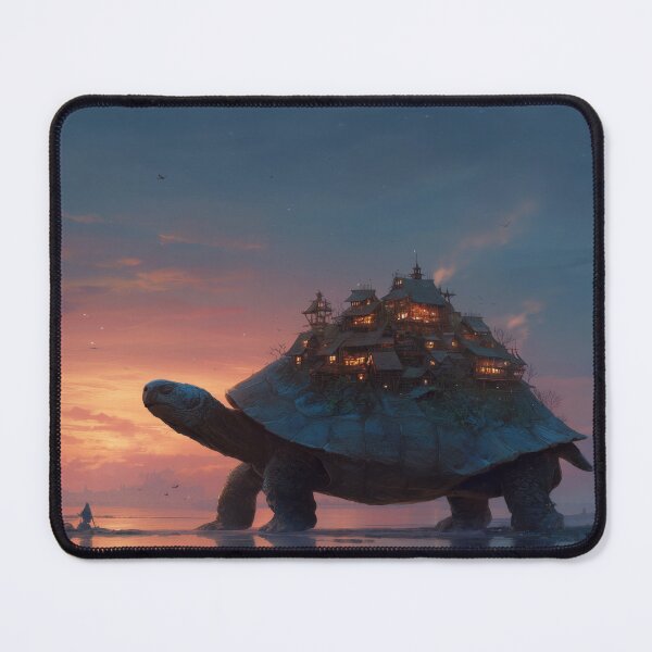 Item preview, Giant Turtle Carrying a Village designed and sold by Rtymer.