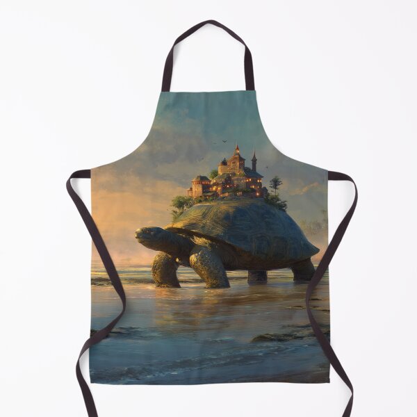 Item preview, Giant Turtle Carrying a Village designed and sold by Rtymer.