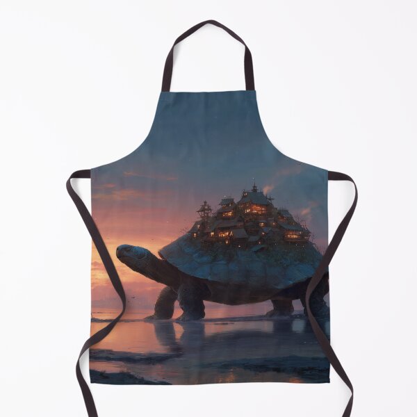 Item preview, Giant Turtle Carrying a Village designed and sold by Rtymer.