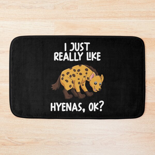 Item preview, I Just Really Like Hyenas Ok? designed and sold by GabbyKash.