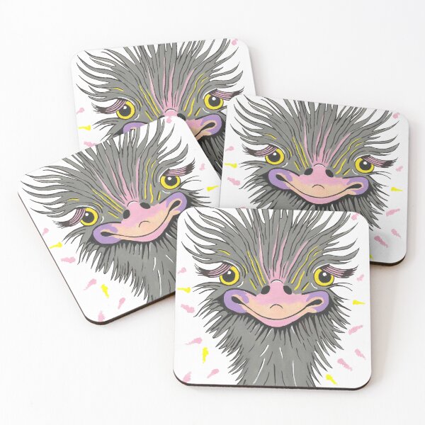 Item preview, Funny Ostrich Lover Painting designed and sold by Sartoris Art.