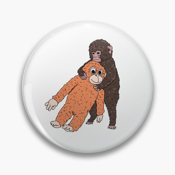 Item preview, Punch the Monkey Cute Japanese Macaque with Teddy designed and sold by Melty Shirts.