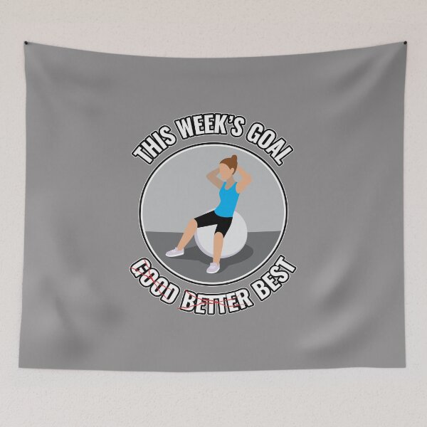 Item preview, THIS WEEK'S GOAL GOOD BETTER BEST designed and sold by knight studio 77.