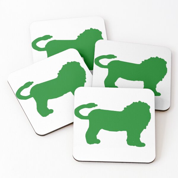 Item preview, Green Lion Zodiac – Cosmic Emerald Leo Emblem designed and sold by Theo86.