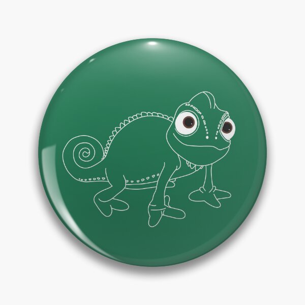 Item preview, Chameleon Companion Outline White designed and sold by Thewoodsycrafter.