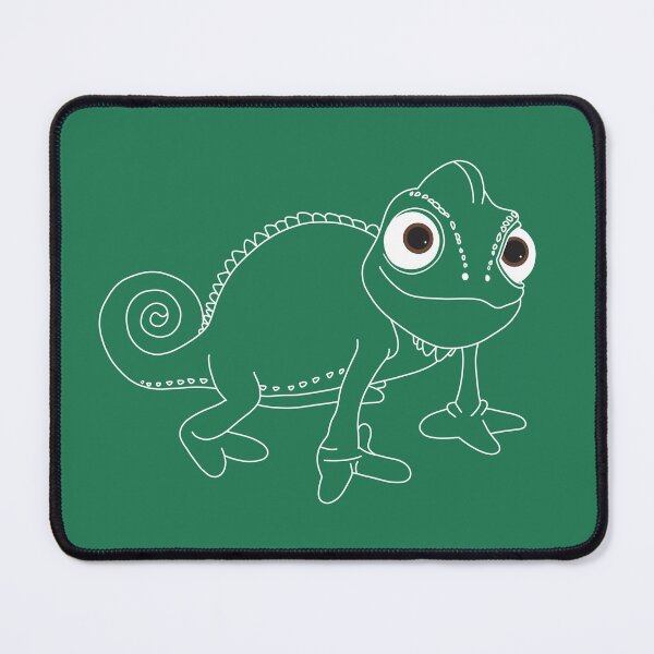 Item preview, Chameleon Companion Outline White designed and sold by Thewoodsycrafter.
