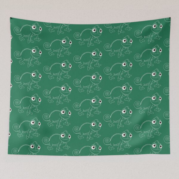 Item preview, Chameleon Companion Outline White designed and sold by Thewoodsycrafter.