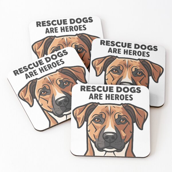 Item preview, Rescue Dogs Are Heroes 2 designed and sold by FlamaC.