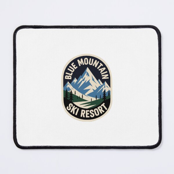 Item preview, Ski Resort Blue Mountain Sticker designed and sold by TulipaGraphics.