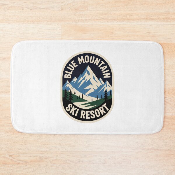 Item preview, Ski Resort Blue Mountain Sticker designed and sold by TulipaGraphics.