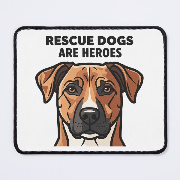 Item preview, Rescue Dogs Are Heroes 2 designed and sold by FlamaC.