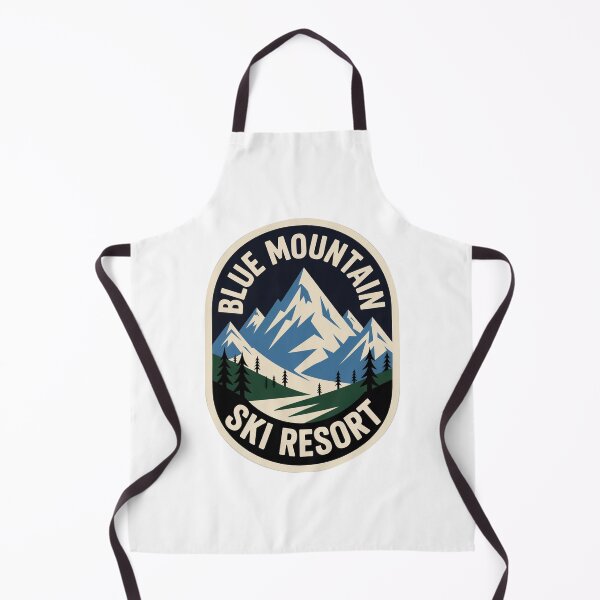 Item preview, Ski Resort Blue Mountain Sticker designed and sold by TulipaGraphics.