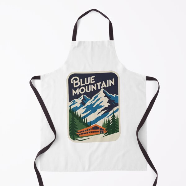 Item preview, Ski Resort Blue Mountain Sticker designed and sold by TulipaGraphics.